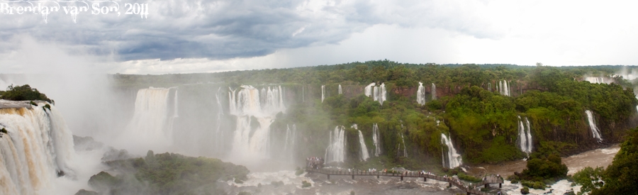 Iguazu Falls Panoramic View