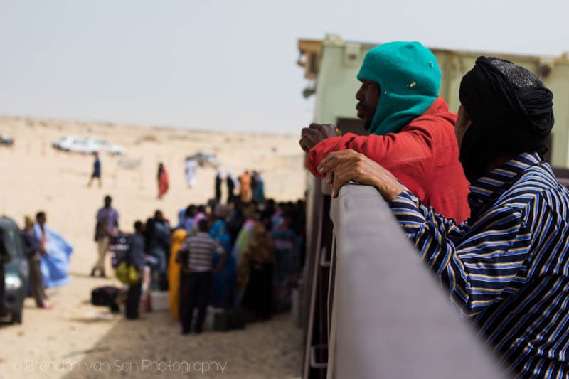 Iron Ore Train Mauritania