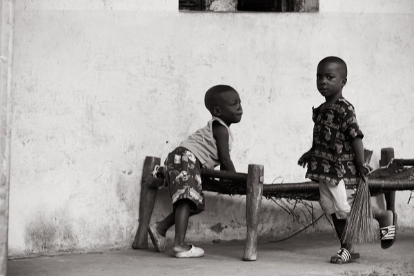 Guinea-Bissau, Kids, Bubaque island