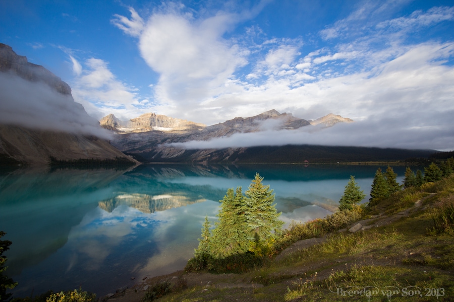 Icefields Parkway, Canada, bow lake