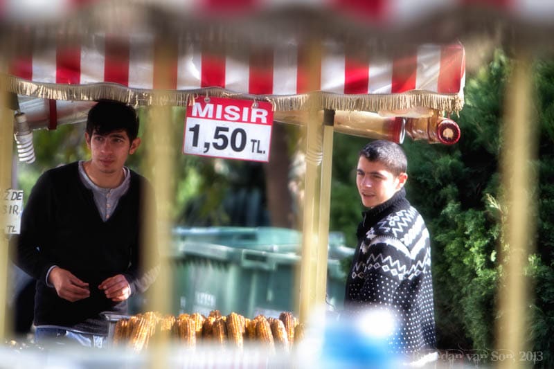 corn vendor Istanbul