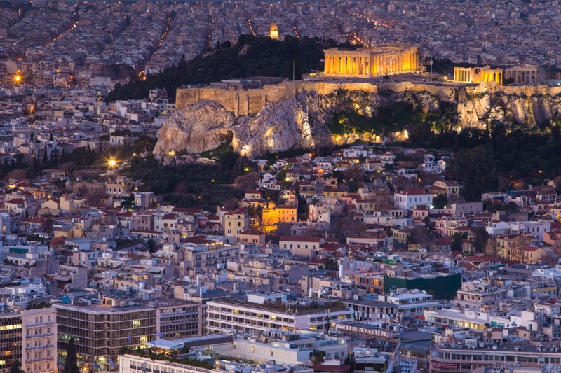 Mount Lycabettus, Athens, Greece