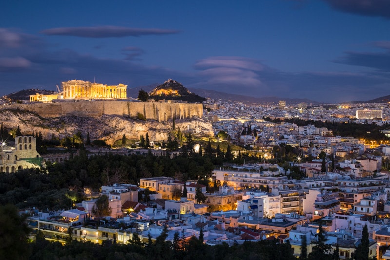 Filopappou Hill, Athens, Greece